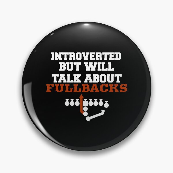 Item preview, Introverted But Will Talk About Fullbacks designed and sold by ItzSoapy.