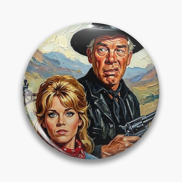 Item preview, Cat Ballou Retro Western Comedy Tribute Art Movie Poster designed and sold by Art's Diner.