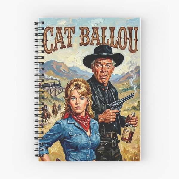 Item preview, Cat Ballou Retro Western Comedy Tribute Art Movie Poster designed and sold by Art's Diner.
