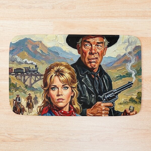 Item preview, Cat Ballou Retro Western Comedy Tribute Art Movie Poster designed and sold by Art's Diner.