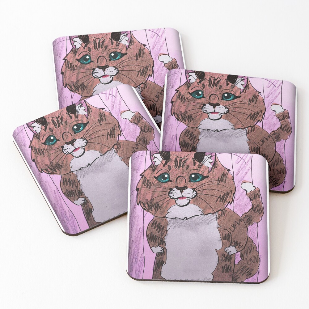 Item preview, Coasters (Set of 4) designed and sold by StaticAlien.