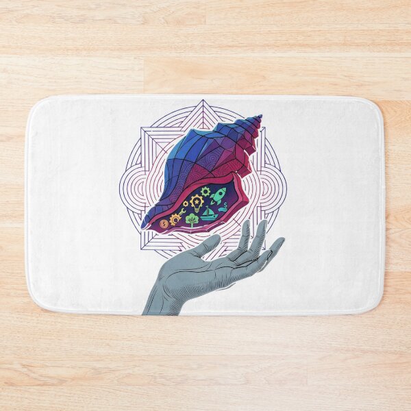 Item preview, Geometric Sea Shell of Prosperity and Technology designed and sold by Tharaazu.