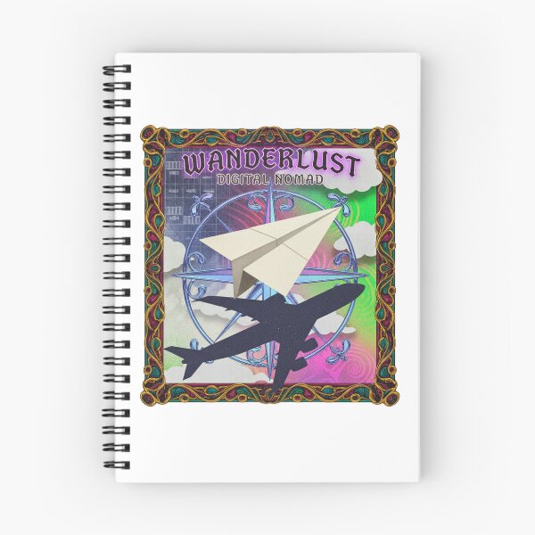 Item preview, Wanderlust digital nomads designed and sold by FitEnvy.