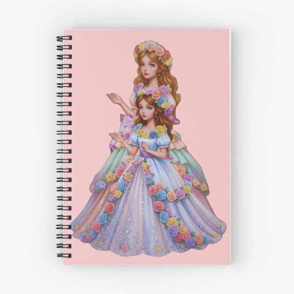 Item preview, Enchanted Pastel Princess in a Floral Garden - Aesthetic Fairy Tale Illustration" designed and sold by Pastel Art Design1.