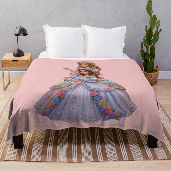 Item preview, Enchanted Pastel Princess in a Floral Garden - Aesthetic Fairy Tale Illustration" designed and sold by Pastel Art Design1.