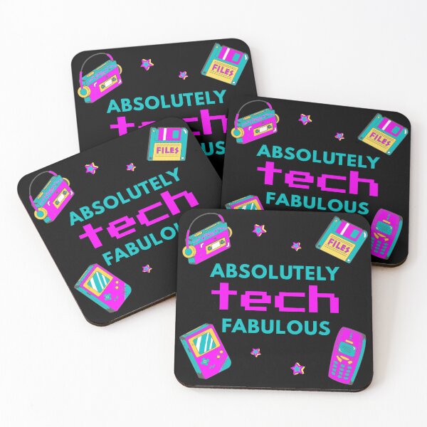 Item preview, Absolutely Tech Fabulous Retro Tech T-Shirt | 90s Nostalgia Geek Gift designed and sold by scarlett1969.