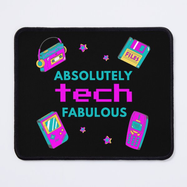Item preview, Absolutely Tech Fabulous Retro Tech T-Shirt | 90s Nostalgia Geek Gift designed and sold by scarlett1969.