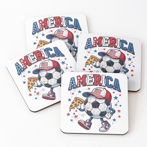 Item preview, American Soccer boy Pizza Lover USA Flag Ball Patriotic designed and sold by CriseldaBruning.