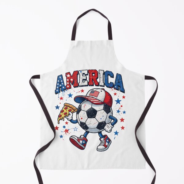 Item preview, American Soccer boy Pizza Lover USA Flag Ball Patriotic designed and sold by CriseldaBruning.