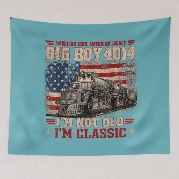 Item preview, Vintage Big Boy 4014 Train Ameria I'm Not Old, I'm Classic designed and sold by MichelLoveHaris.