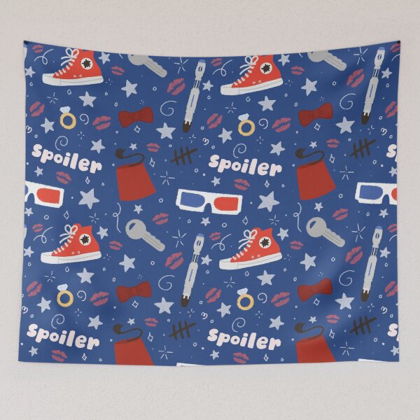 Item preview, Doctor Who Inspired-Seamless Pattern designed and sold by MiloverseOfficial.