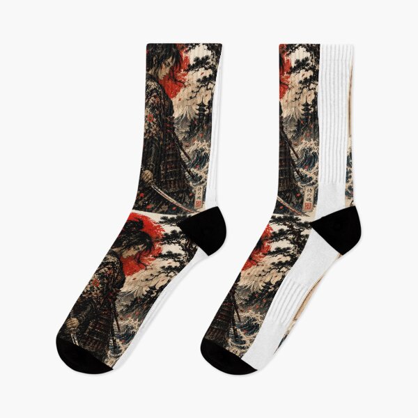 Item preview, Samurai Maiden – Japanese Ukiyo-e Warrior Gaming Aesthetic designed and sold by Substance_life.