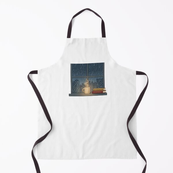 Item preview, Cozy Rainy Day Window View designed and sold by Northern Glow Art.