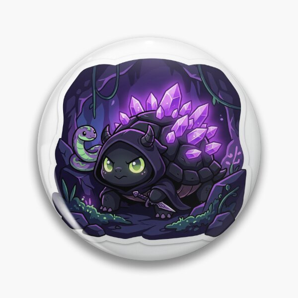 Item preview, Chibi Demon Tortoise Assassin Sticker designed and sold by uegi.