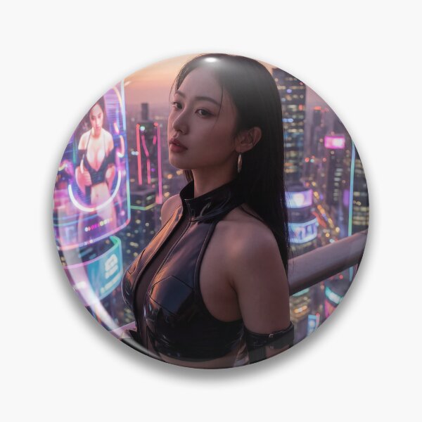 Item preview, Chinese Model in Cyberpunk World designed and sold by yulialhx.