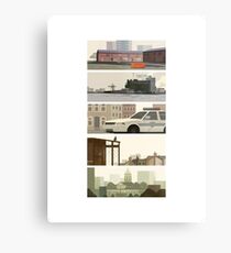 The Wire Metal Print