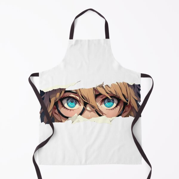 Item preview, Byakuya Togami Danganronpa Eyes Peeker Torn Paper Blue Stare designed and sold by PMartistStudio.