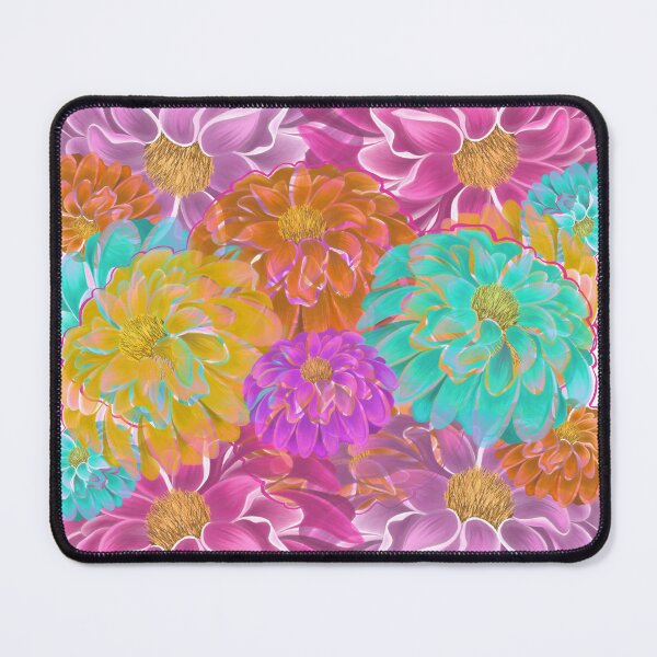 Item preview, Vibrant Bloom Garden | Vibrant Layered Floral Illustration designed and sold by ArtflyStudio.