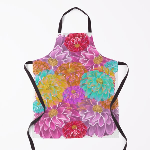 Item preview, Vibrant Bloom Garden | Vibrant Layered Floral Illustration designed and sold by ArtflyStudio.