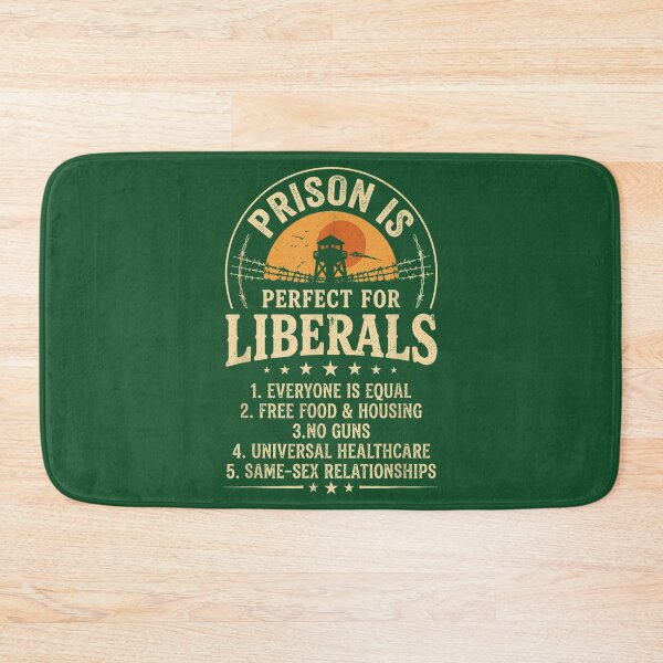 Item preview, Vintage Prison is Perfect for Liberals Quote for Men Women designed and sold by MichelLoveHaris.