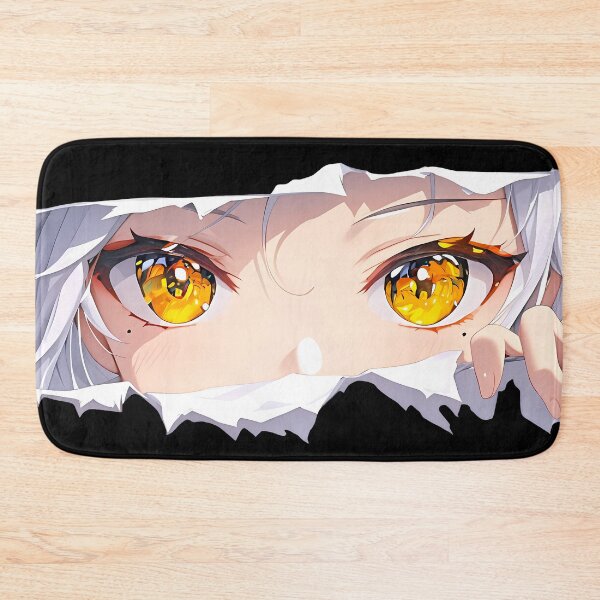 Artikelvorschau, Kamisato Ayaka Genshin Impact zerrissenes Papier späht mit blauen Augen entworfen und verkauft von PMartistStudio.