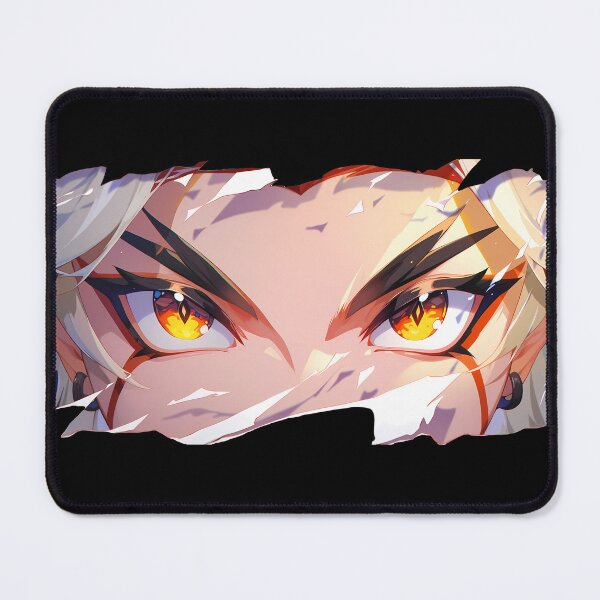 Item preview, Arataki Itto Genshin Impact Fierce Eyes Torn Paper Peek designed and sold by PMartistStudio.