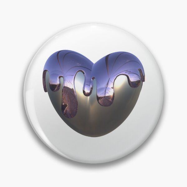 Item preview, Y2K Liquid Chrome Heart // Vol. 1 designed and sold by NightShiftSt.