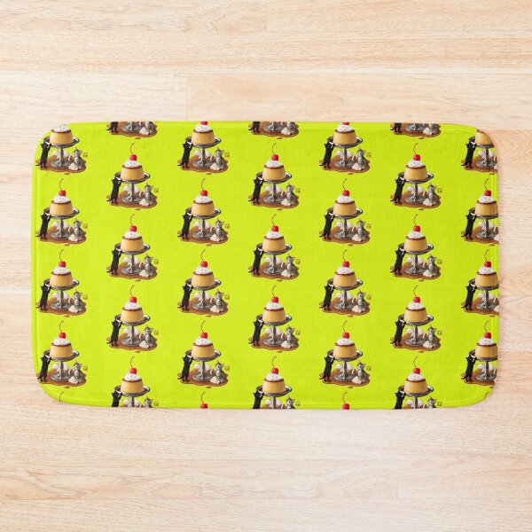 Item preview, Cute Japanese Custard Pudding and Triplet Cats designed and sold by JapanekoGallery.