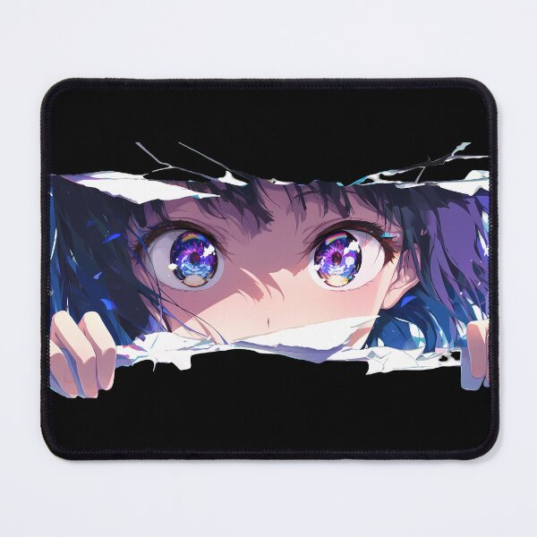 Item preview, Ai Hoshino Oshi No Ko Purple Eyes Torn Paper Sparkle designed and sold by PMartistStudio.