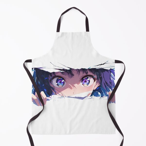 Item preview, Ai Hoshino Oshi No Ko Purple Eyes Torn Paper Sparkle designed and sold by PMartistStudio.