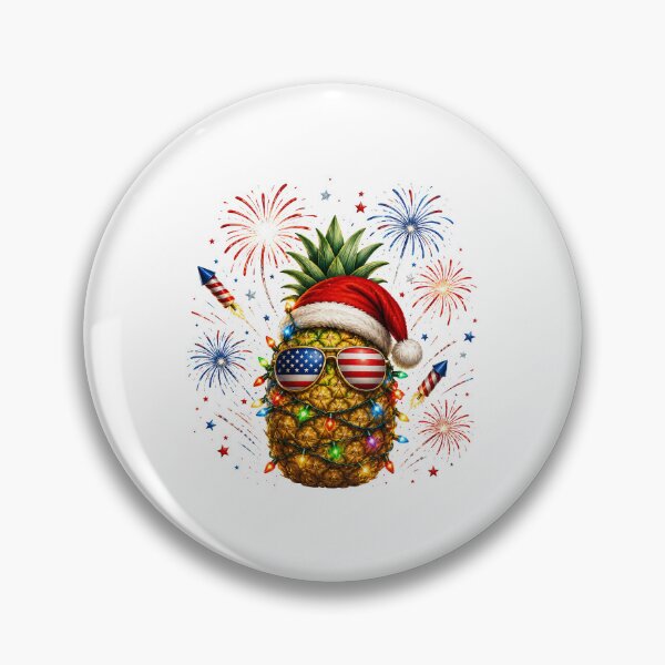 Item preview, christmas in july pineapple summer designed and sold by QuiteOrbit.