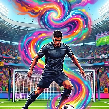 Artwork thumbnail, Football by PP&RAINBOW SHOP