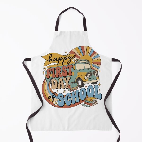 Item preview, Retro School Bus First Day of School Kids designed and sold by KroghDs.