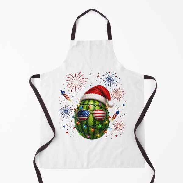 Item preview, Christmas In July Watermelon Tree Funny Summer Xmas designed and sold by QuiteOrbit.