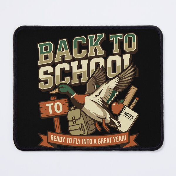 Item preview, Back to School Mallard Duck Kids Boys Student designed and sold by KroghDs.