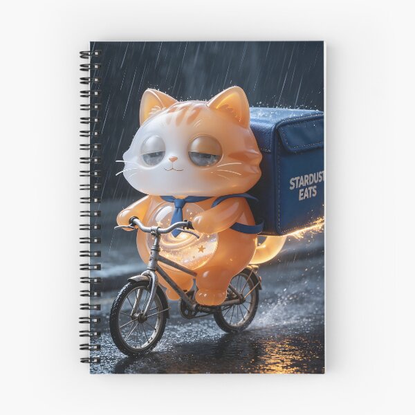 Item preview, Emerald Cat - Midnight Delivery: Delivering Dreams on 1% Battery designed and sold by ABYSSLAB.