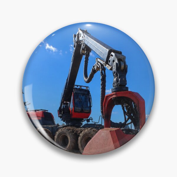 Item preview, Harvester Forestry Excavator in Action designed and sold by NaileyCreative.