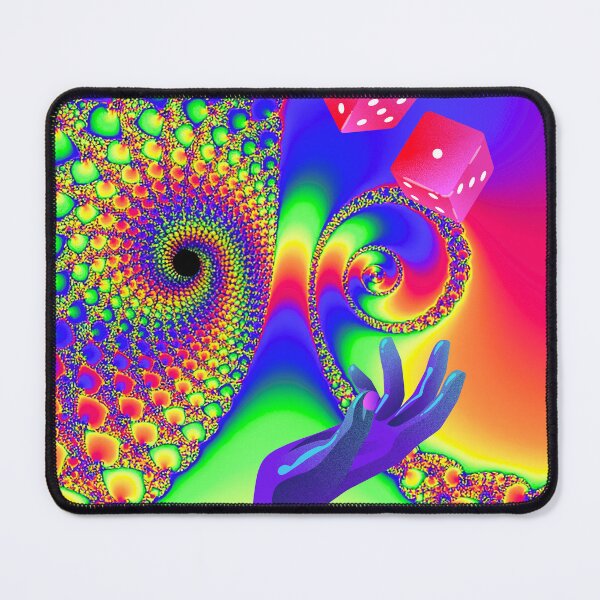 Item preview, Abstract Art with Dice Game designed and sold by The Retromotel.