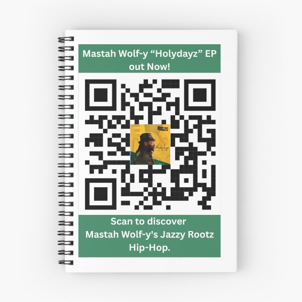 Item preview, Scan to discover Mastah Wolf-y on Spotify designed and sold by KevinGarden.
