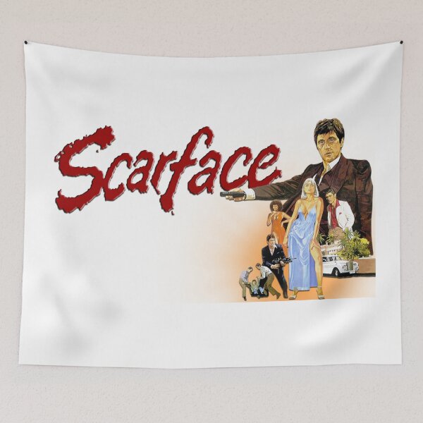 Item preview, Scarface – Vintage Cinema Illustration designed and sold by Wawan35200.