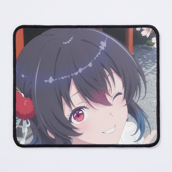 Item preview, Umi Asanagi Second Prettiest Girl Kura Nika Wink Peace Moment designed and sold by PMartistStudio.