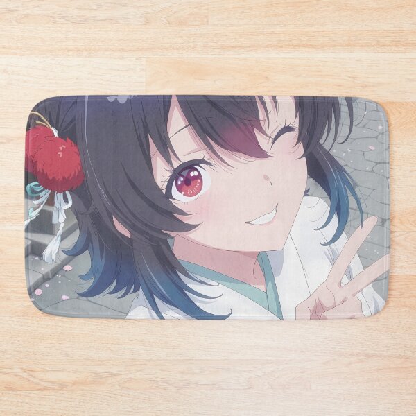 Item preview, Umi Asanagi Second Prettiest Girl Kura Nika Wink Peace Moment designed and sold by PMartistStudio.