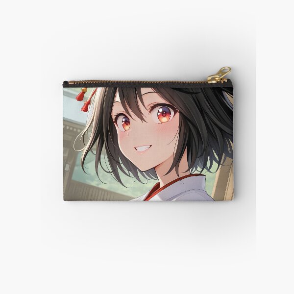 Item preview, Kitasan Black Uma Musume Shrine Maiden Soft Morning Smile designed and sold by PMartistStudio.