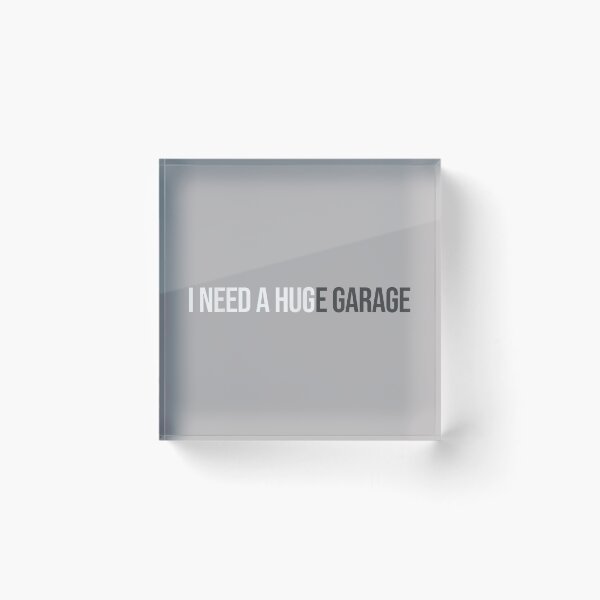 Item preview, I Need A Huge Garage Funny Mechanic Car Enthusiast_3 designed and sold by GreggRoss.