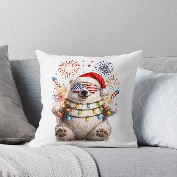 Item preview, polar bear Christmas In July designed and sold by QuiteOrbit.