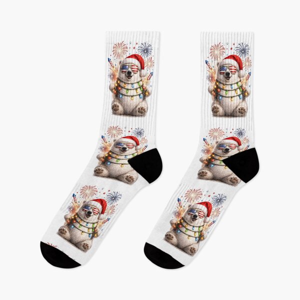 Item preview, polar bear Christmas In July designed and sold by QuiteOrbit.