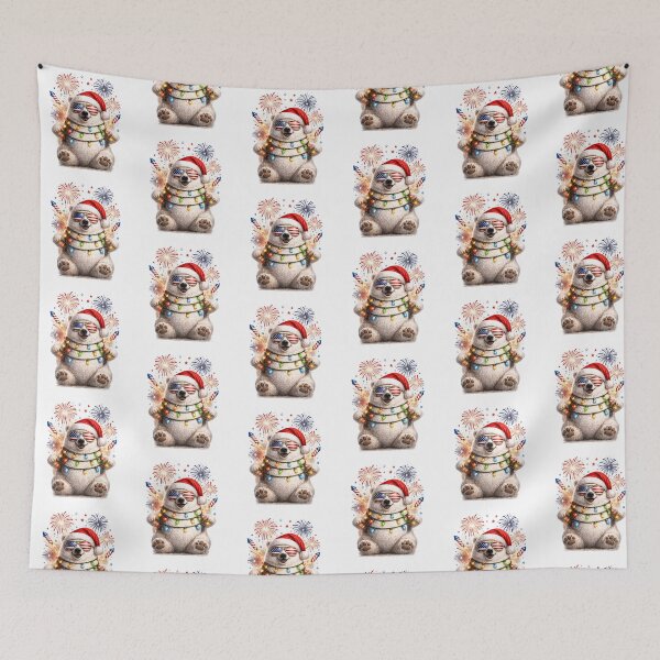 Item preview, polar bear Christmas In July designed and sold by QuiteOrbit.