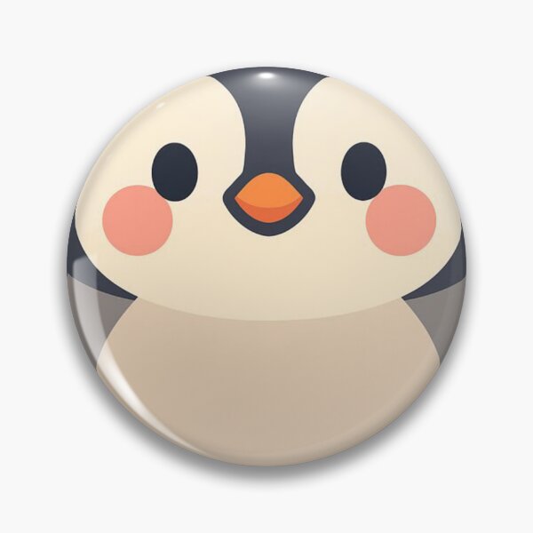 Item preview, Cute Chubby Penguin Kawaii Baby Penguin Illustration designed and sold by redblink store.