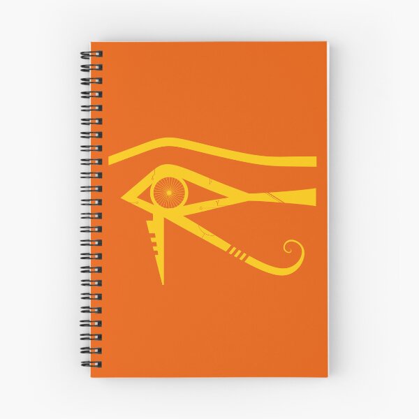 Item preview, Yellow Sci-Fi/Futuristic Eye of Horus designed and sold by TJF Arts.