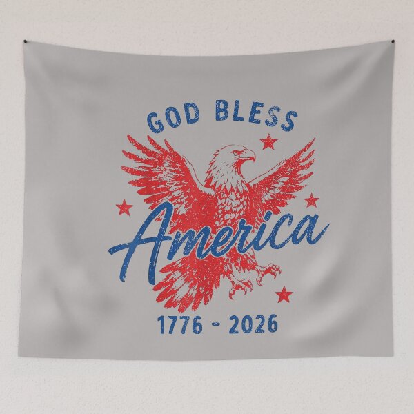 Item preview, God Bless America 250 Years 1776 2026 Eagle designed and sold by GreggRoss.